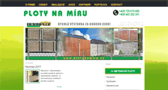 Desktop Screenshot of plotynamiru.cz